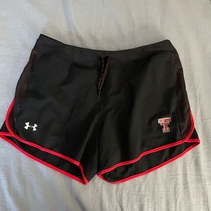 Texas Tech Athletics UA shorts